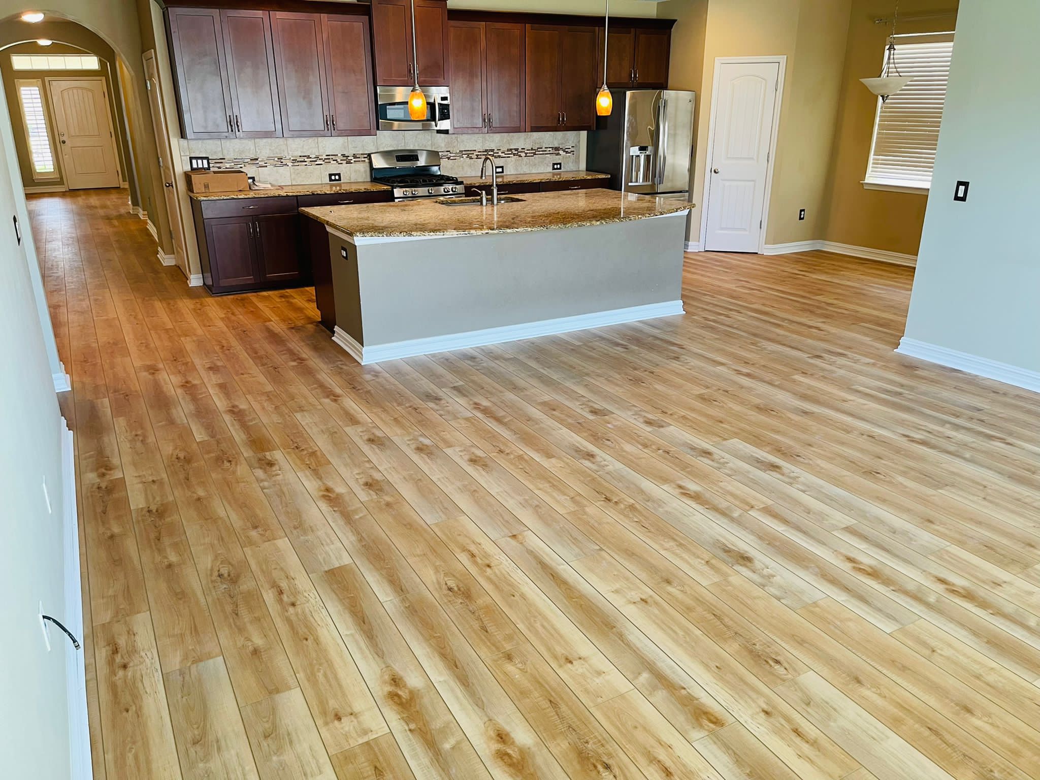 Premium Wood Floor Installation